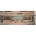 Distressed Wood Shelf Cottage Chic, Home Decor, Wall Shelve, Fleur de lis scroll   331953003837